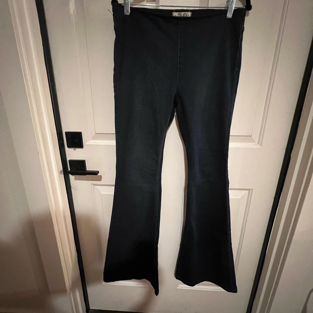 We The Free Dark Wash Flare Jeans